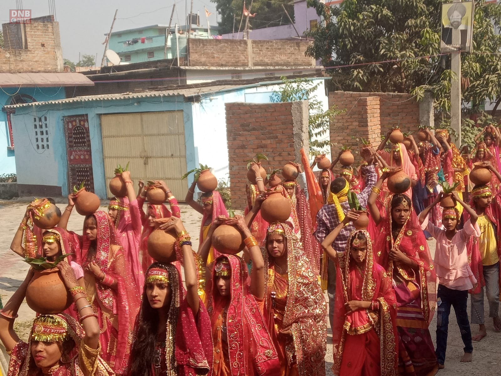 9 दिवसीय श्रीराम महायज्ञ को लेकर निकाली गई भव्य कलश शोभा यात्रा 2