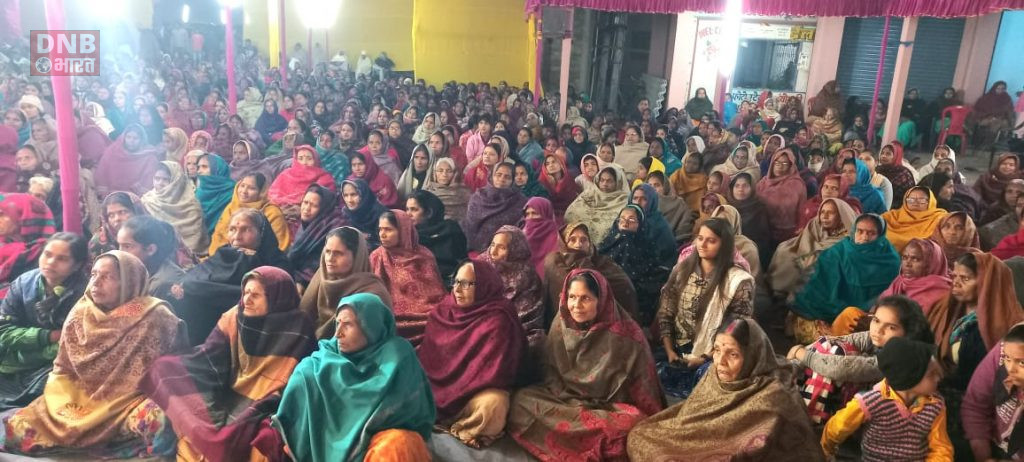 सतसंग और भागवत भजन मनुष्य के जीवन में मोक्ष व मुक्ति का सबसे सुगम मार्ग है:- विजया लक्ष्मी 3