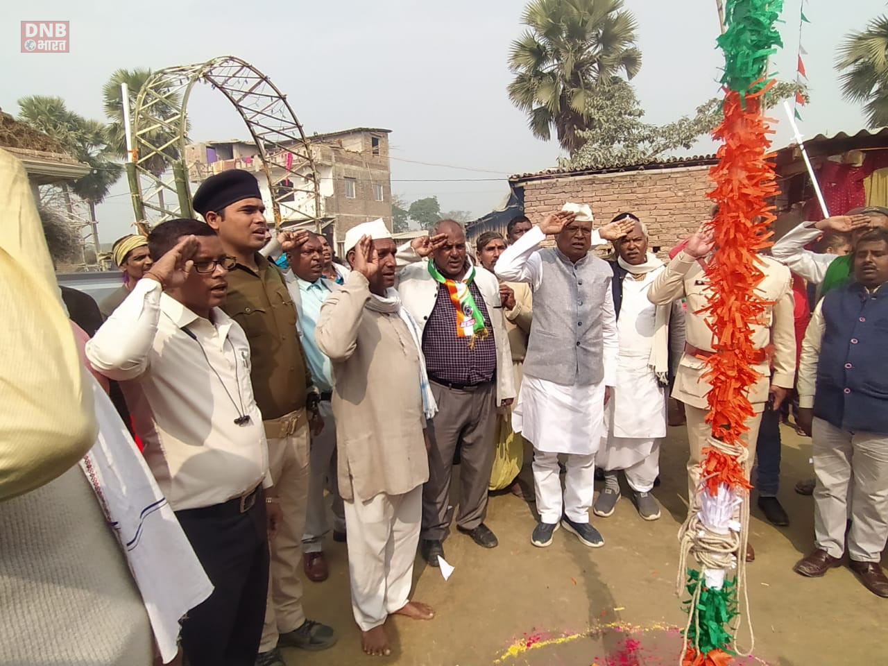 खोदावंदपुर प्रखण्ड के विभिन्न कार्यालयों में हर्षोल्लास से मनाया गया गणतंत्र दिवस 2