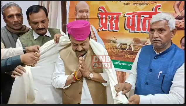 राज्यसभा सांसद विवेक ठाकुर का भाजपा कार्यकर्ताओं ने पूरे जोश से किया स्वागत, भाजपा के तमाम नेता और कार्यकर्ताओं को पटना के तय कार्यक्रम में पहुंचने के लिए आमंत्रण दिया 3