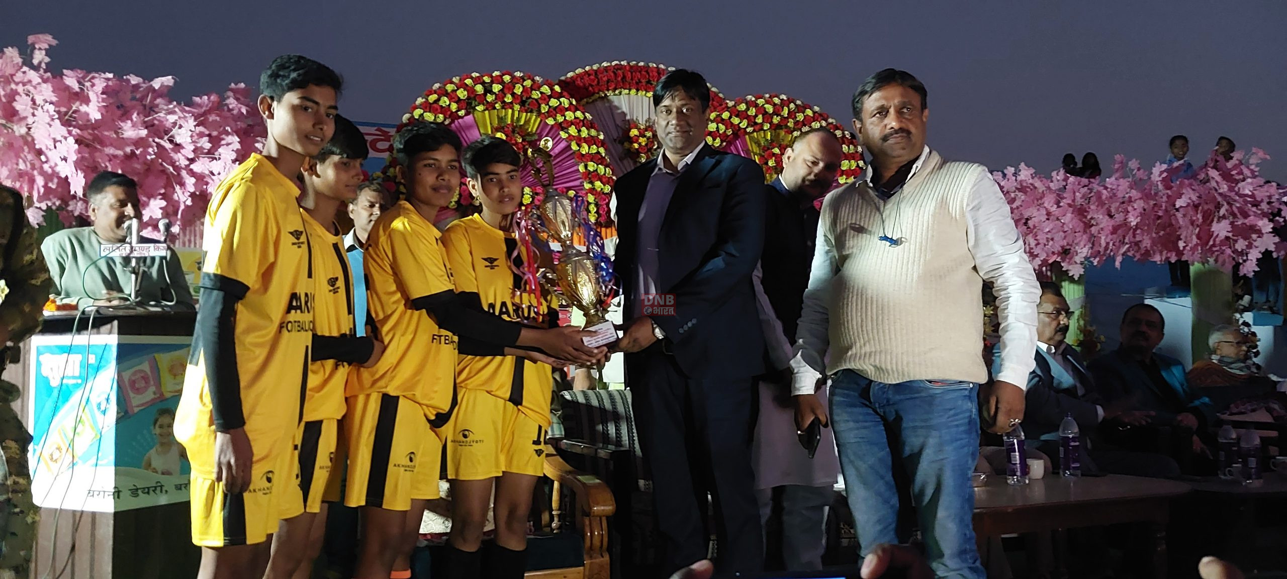 यमुना भगत मेमोरियल महिला फुटबॉल कप टूर्नामेंट की चैम्पियन बनीं बेगूसराय टीम 2