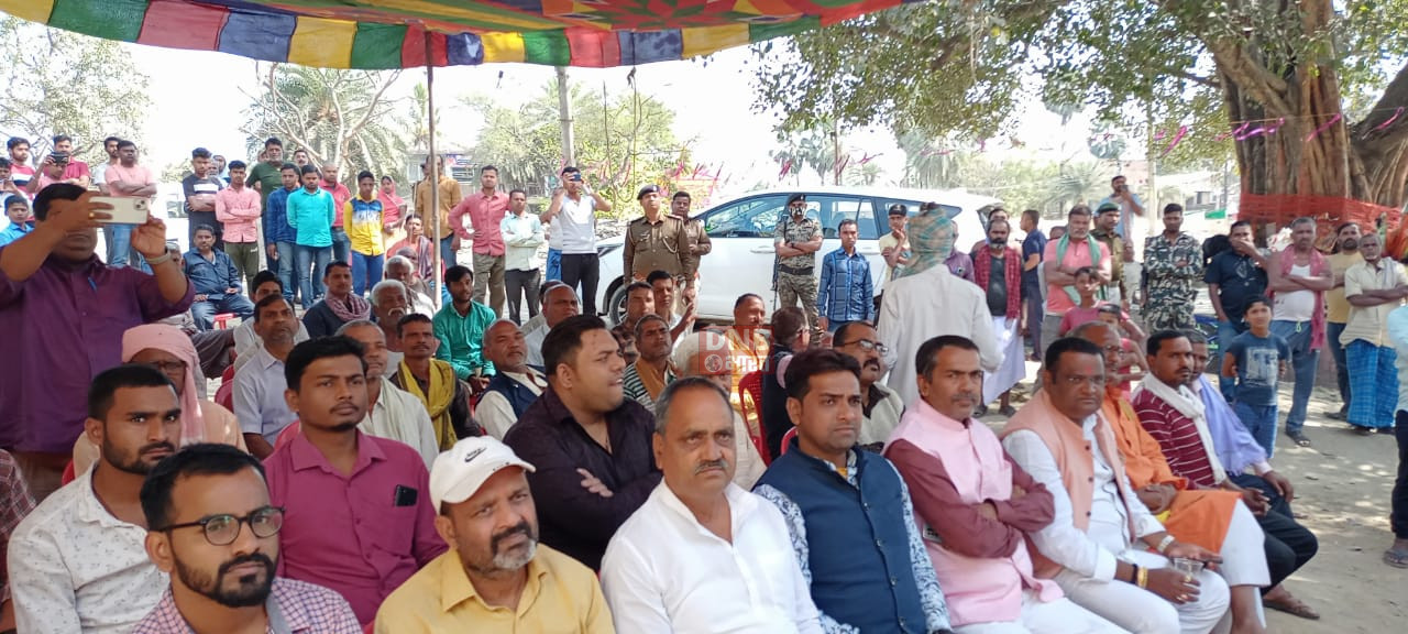 बेगूसराय सांसद सह केंद्रीय मंत्री ने वीरपुर में किया सामुदायिक भवन का उद्घाटन 2