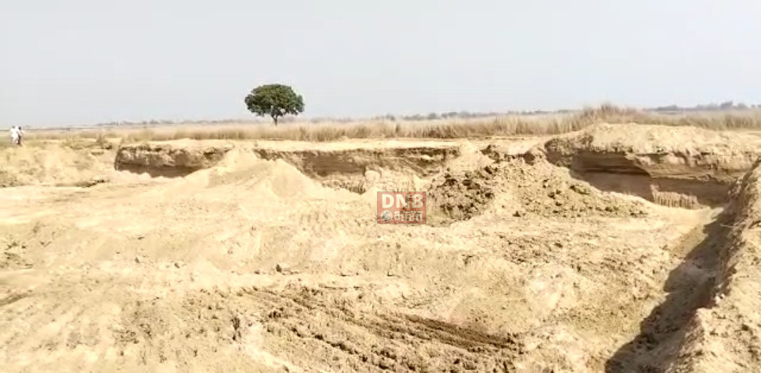 नालंदा जिला में अवैध तरीके मिट्टी कटाई का ग्रामीणों ने किया विरोध 2