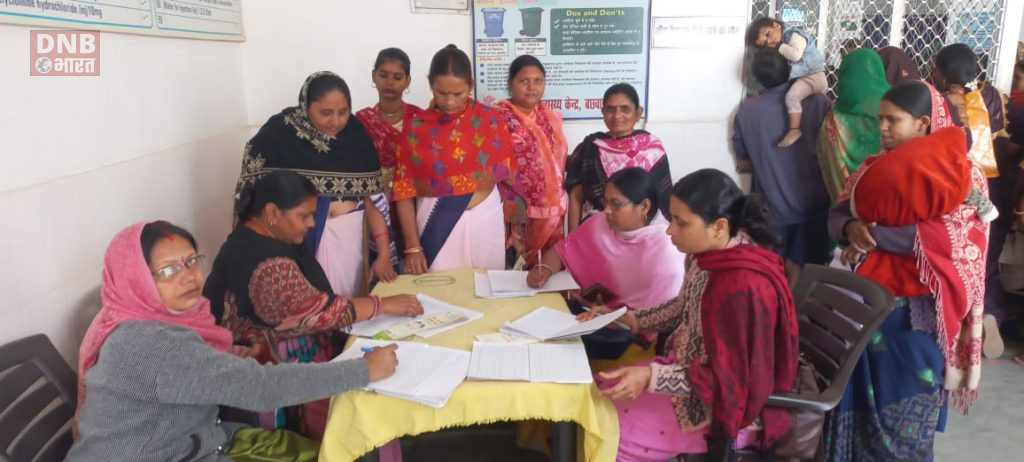 सीएचसी बछवाड़ा में प्रधानमंत्री सुरक्षित मातृत्व अभियान के तहत 304 गर्भवती महिलाओ का किया स्वास्थ्य परीक्षण 3
