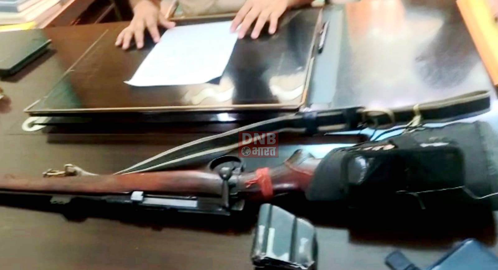 नालंदा पुलिस ने एक स्कॉर्पियो से एक राइफल के साथ दो लोग को किया गिरफ्तार 3