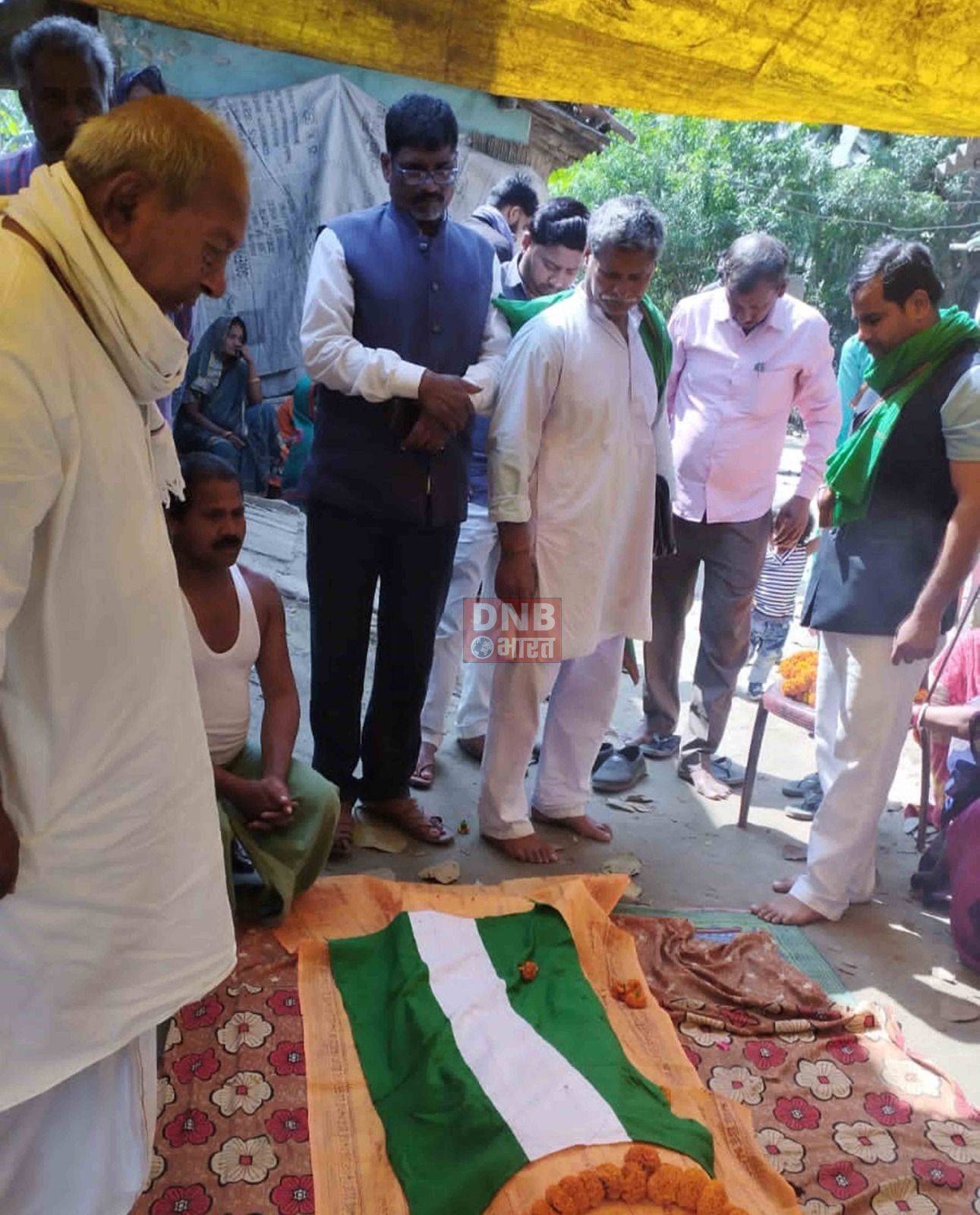 बछवाड़ा प्रखंड के रसीदपुर पंचायत के जदयू पंचायत अध्यक्ष के निधन से कार्यकर्ताओं में शोक की लहड़ 2