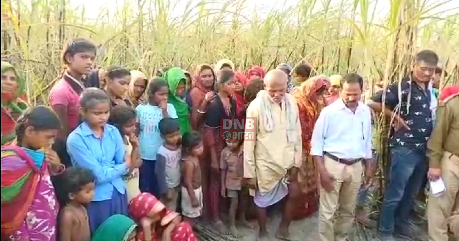 बेगूसराय में गन्ने के खेत में अचानक लगी आग,आग बुझाने गए एक किसान की झुलस कर हुई दर्दनाक मौत 2