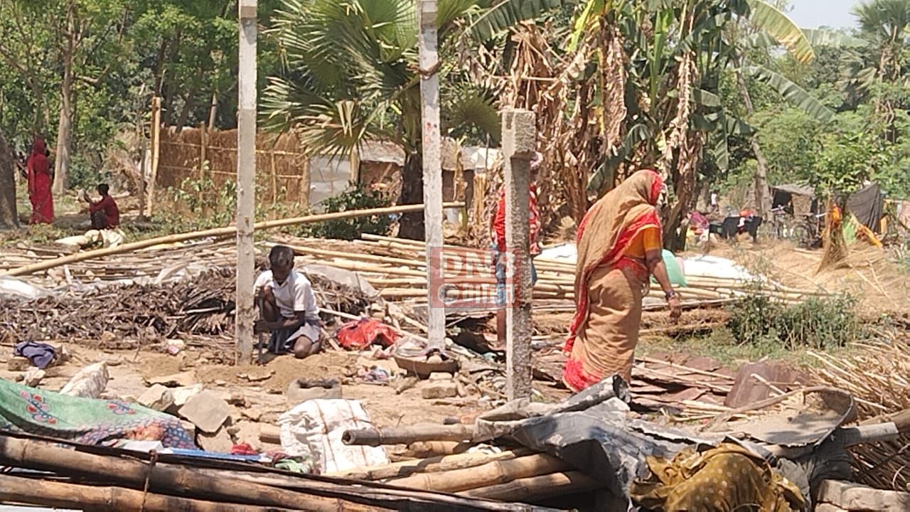 उलाव हवाई अड्डा के अतिक्रमित तीन एकड़ भूमि पर बसे 72 घरों को अतिक्रमण मुक्त कराया गया 4