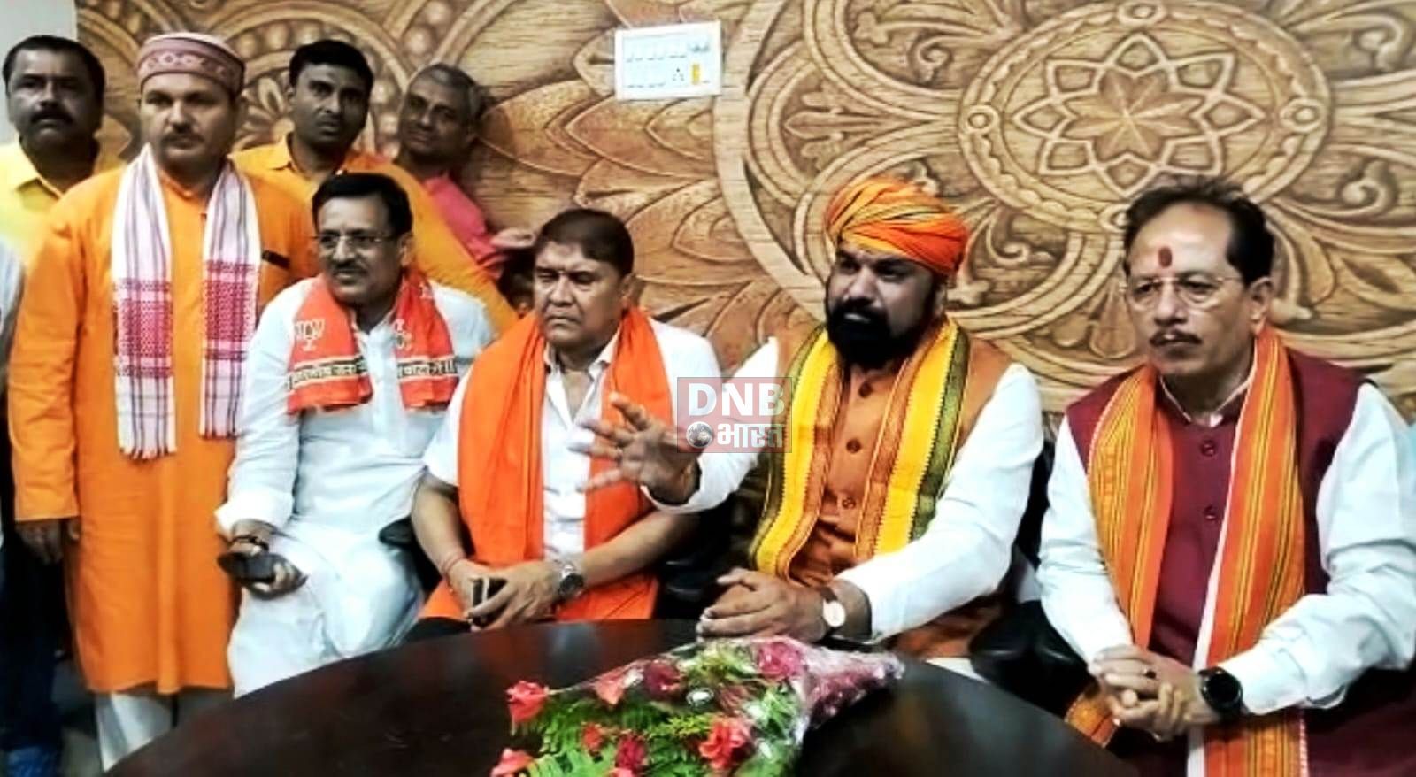भाजपा प्रदेश अध्यक्ष सम्राट चौधरी ने बिहारशरीफ में कहा:-जब रावण बजरंगबली को बांध नहीं सके तो यह सरकार में इतनी हिम्मत कहां की बजरंग दल को बैन कर दे 3