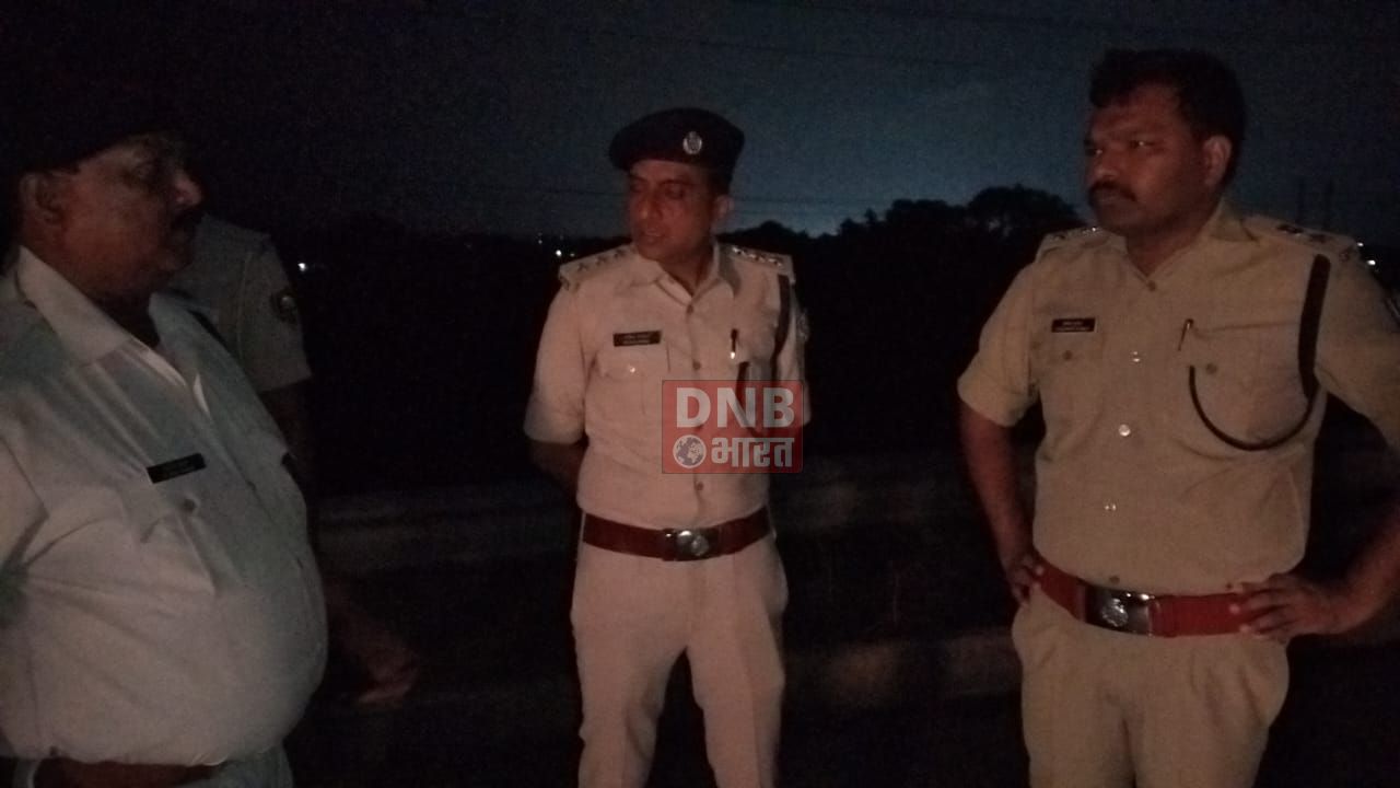 सड़क हादसे की जांच को लेकर आधी रात को सड़क पर उतरे एसपी बेगूसराय 2