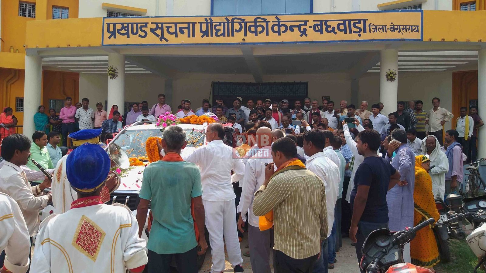 विदाई सह सम्मान समारोह में बोले बीडीओ बछवाड़ा हमेशा मेरे दिल में रहेगा 7