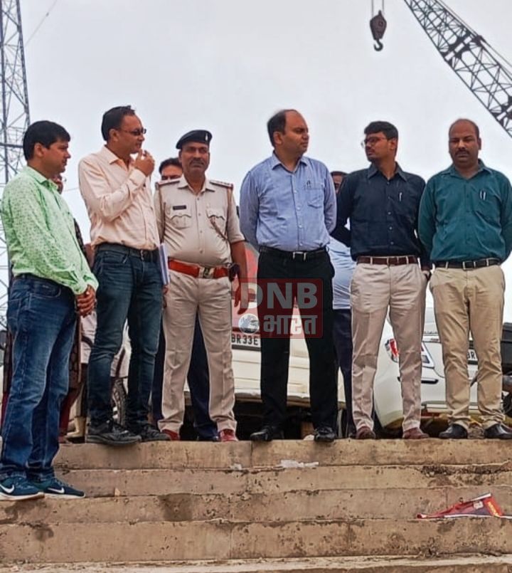 बेगूसराय जिले के सिमरिया धाम में रिवर फ्रंट निर्माण कार्य आगामी मार्च 2024ई तक होगा पूरा -- चैतन्य प्रसाद 3