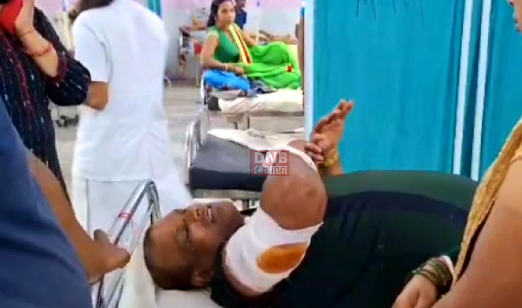 बेगूसराय में जमीनी विवाद में भतीजे ने चाचा को मारी गोली,सदर अस्पताल में चल रहा है इलाज 3