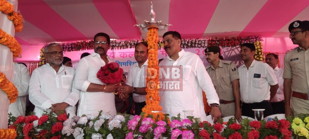 ऐतिहासिक सिमरिया कल्पवास मेला का जल संसाधन मंत्री संजय कुमार झा ने फीता काट कर किया उद्घाटन 7