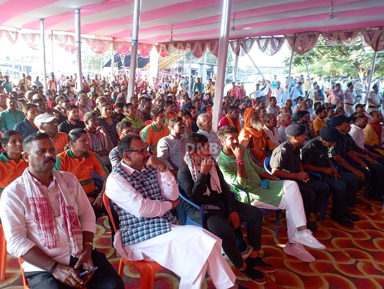 ऐतिहासिक सिमरिया कल्पवास मेला का जल संसाधन मंत्री संजय कुमार झा ने फीता काट कर किया उद्घाटन 4