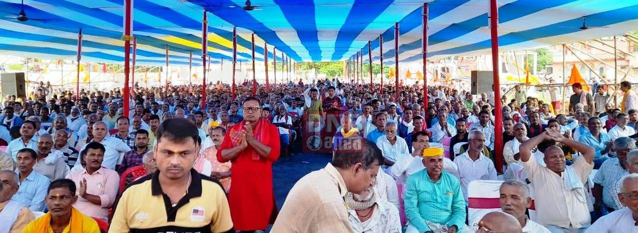 बेगूसराय:-ब्रह्मर्षि शांडिल्य गोत्रीय जिला महा सम्मेलन में उमड़ा जनसैलाब,सम्मेलन में सामाजिक कुरूतियों के खिलाफ मुहिम छेड़ने का किया गया ऐलान 3