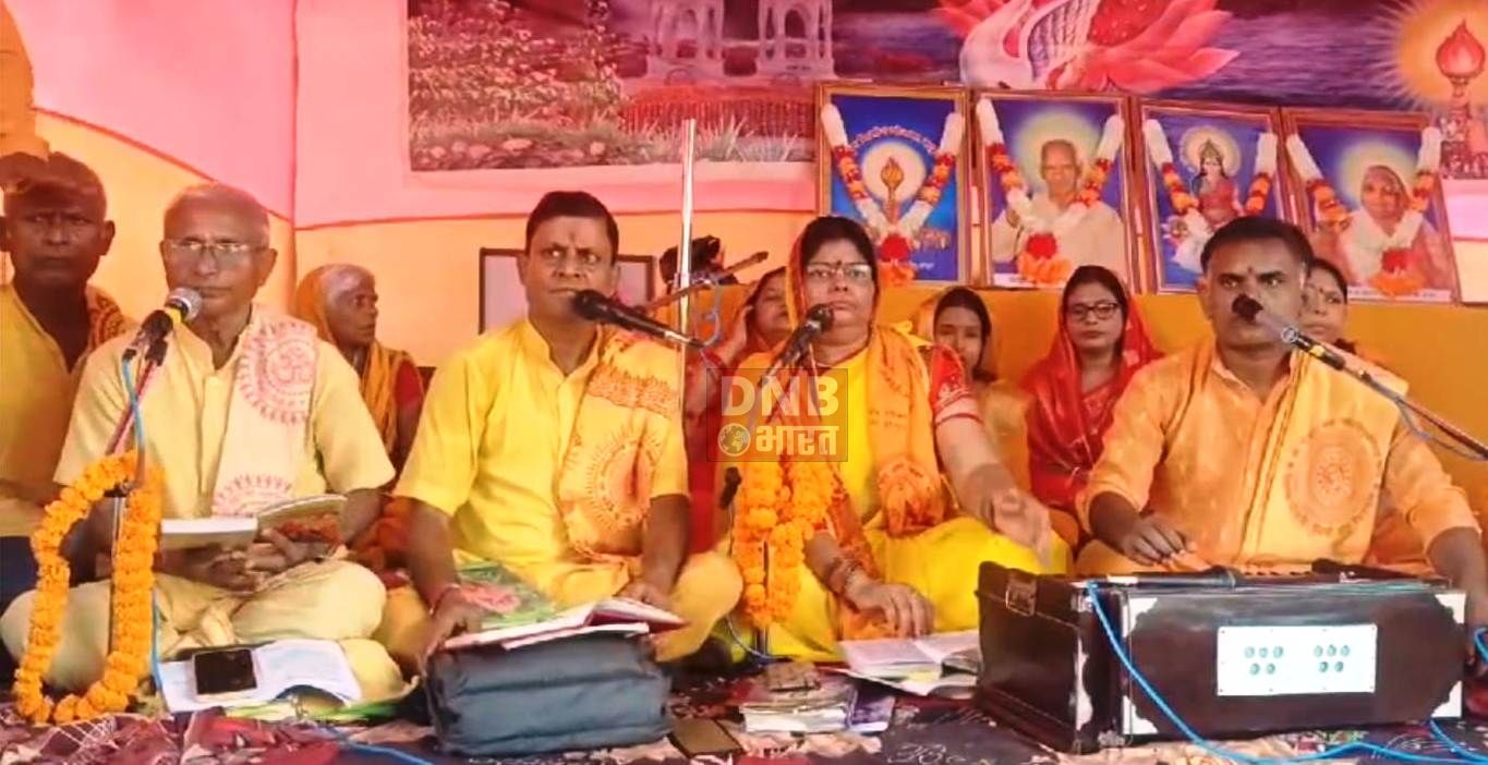 नालंदा:चार दिवसीय गायत्री महायज्ञ को लेकर निकाली गई भव्य कलश यात्रा 3