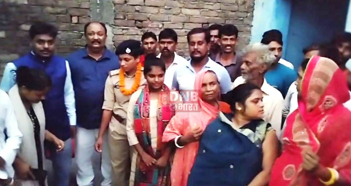 समस्तीपुर: दादा दादी की छांव में पली प्रियंका बनी दरोगा,बेटी को वर्दी में देख सभी लोग काफी खुश 2