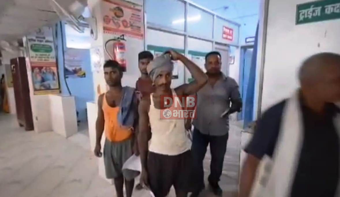 जमीनी विवाद में दो पक्षों के बीच जमकर मारपीट,एक ही पक्ष के तीन लोग घायल,सदर अस्पताल चल रहा है इलाज 3