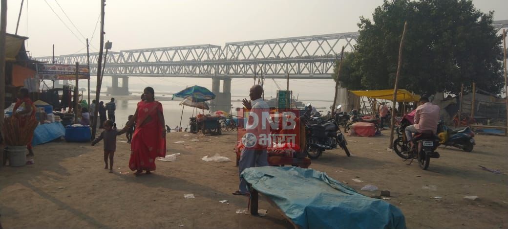 सिमरिया अर्धकुंभ का अन्तिम व तृतीय शाही पर्व स्नान सिमरिया धाम में आज़, गंगानगरी में लगी हुई है गंदगी की अम्बार 4