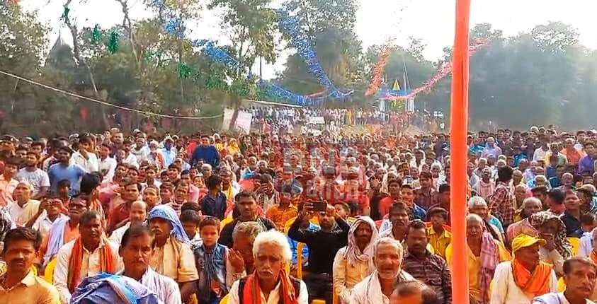बागमती नदी पर उच्च स्तरीय पुल बन जाने से इलाके के लोगों को दरभंगा और नेपाल की दुरी कम हो जाएगी:- महेश्वर हजारी 4
