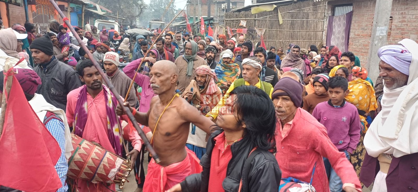 बछवाड़ा में शहीद पखवाड़े के अंतिम दिन कॉमरेड भासो कुंवर के श्रद्धांजलि सभा में कार्यकर्ताओ की उमड़ी भीड़ 6