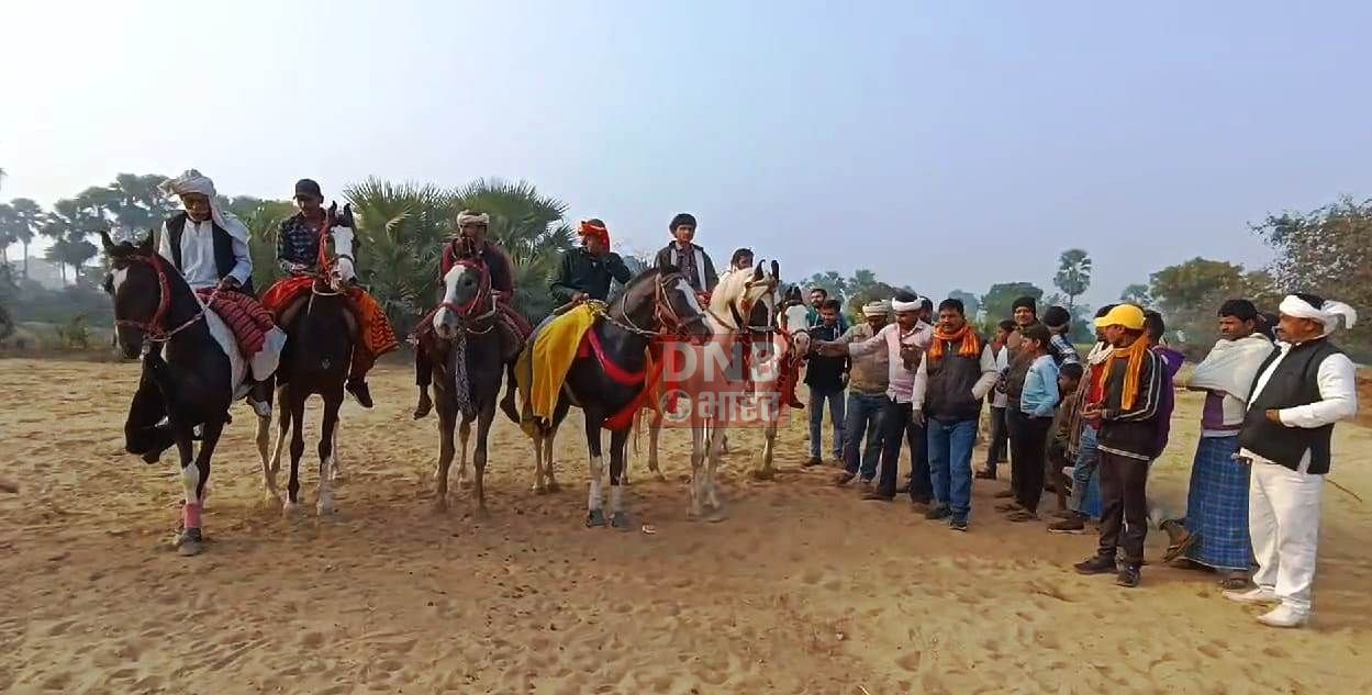 बिहारशरीफ प्रखंड के उपरावां गांव में किया जाएगा घुड़दौड़ प्रतियोगिता का आयोजन,कई राज्यों के घुड़सवार लेंगे भाग, मंत्री तेज प्रताप व् आलोक मेहता करेगे शिरकत 2