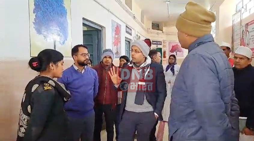 नालंदा: सदर अस्पताल के एसएनसीयू से नवजात शिशु को निजी अस्पताल में ले जाने के प्रकरण को लेकर जिलाधिकारी ने किया सदर अस्पताल का निरीक्षण 3