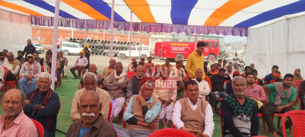 आईओसीएल बरौनी कानपुर पाइप लाइन द्वारा ऑफ साइट माॅकड्रिल आयोजित 3