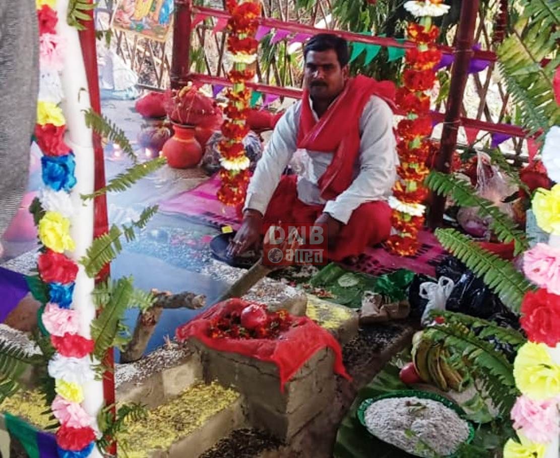 खोदावंदपुर प्रखंड के मेघौल पंचायत में अखंड रामनाम संकीर्तन हुआ प्रारम्भ 2