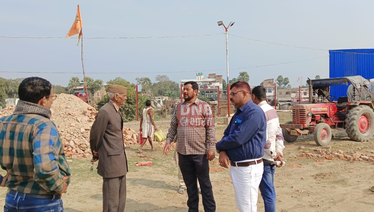 तेघरा रेलवे स्टेशन का विस्तारीकरण कार्य शुरू, लोगों में हर्ष का माहौल 2