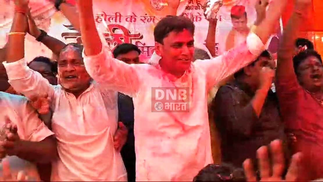 समस्तीपुर: केन्द्रीय गृह राज्य मंत्री नित्यानंद राय ने अपने आवास होली मिलन समारोह का किया आयोजन, तीसरी बार जीत का माँगा आशीर्वाद 2