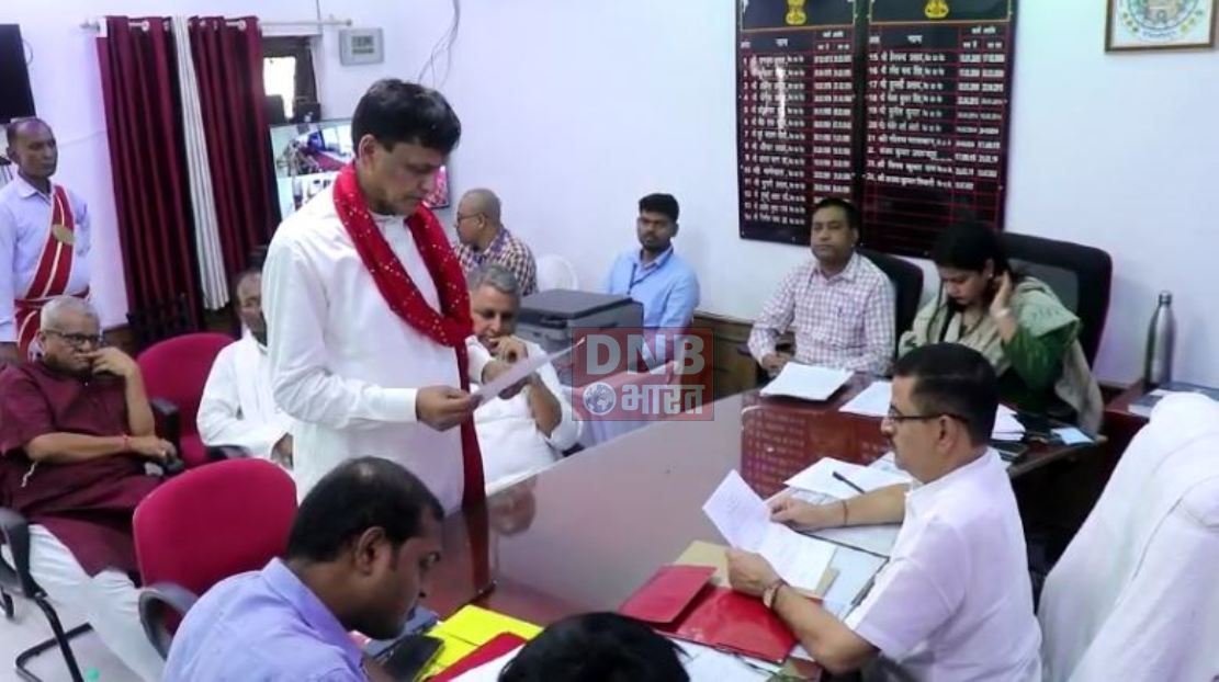 समस्तीपुर: उजियारपुर लोकसभा निर्वाचन क्षेत्र से भारतीय जनता पार्टी के प्रत्याशी नित्यानंद राय ने अपना नामांकन का पर्चा किया दाखिल 3