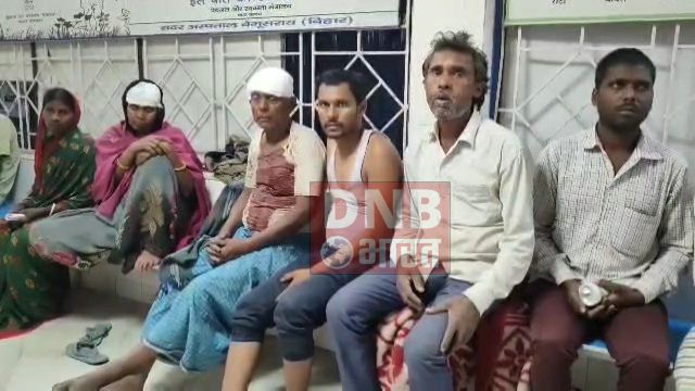 बेगूसराय में जमीनी विवाद में भतीजे ने चाचा चाची एवं चचरे भाई समेत पांच लोगों को पीट-पीट कर किया घायल, सदर अस्पताल में भर्ती 2
