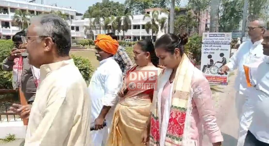 समस्तीपुर सुरक्षित लोकसभा सीट से मंत्री अशोक चौधरी की बेटी शाम्भवी चौधरी एलजेपीआर पार्टी से किया नामांकन 2