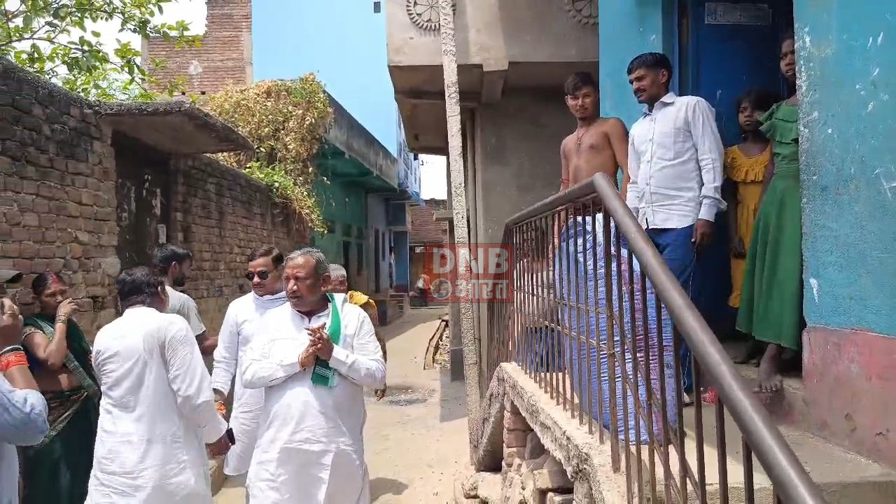 प्रचंड गर्मी के बीच नालंदा सांसद सह एनडीए प्रत्याशी  विधानसभा के कई पंचायत का किया तूफानी दौरा, लोगो से नामांकन में आने को लेकर दिया निमंत्रण 2