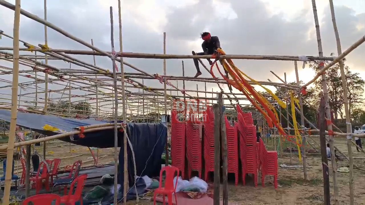 नालंदा: मुख्यमंत्री नीतीश कुमार के प्रस्तावित जन सभा और रोड शो को लेकर जेडीयू विधायक डॉ जितेंद्र कुमार ने किया सभा स्थल और हेलीपैड का निरीक्षण 4