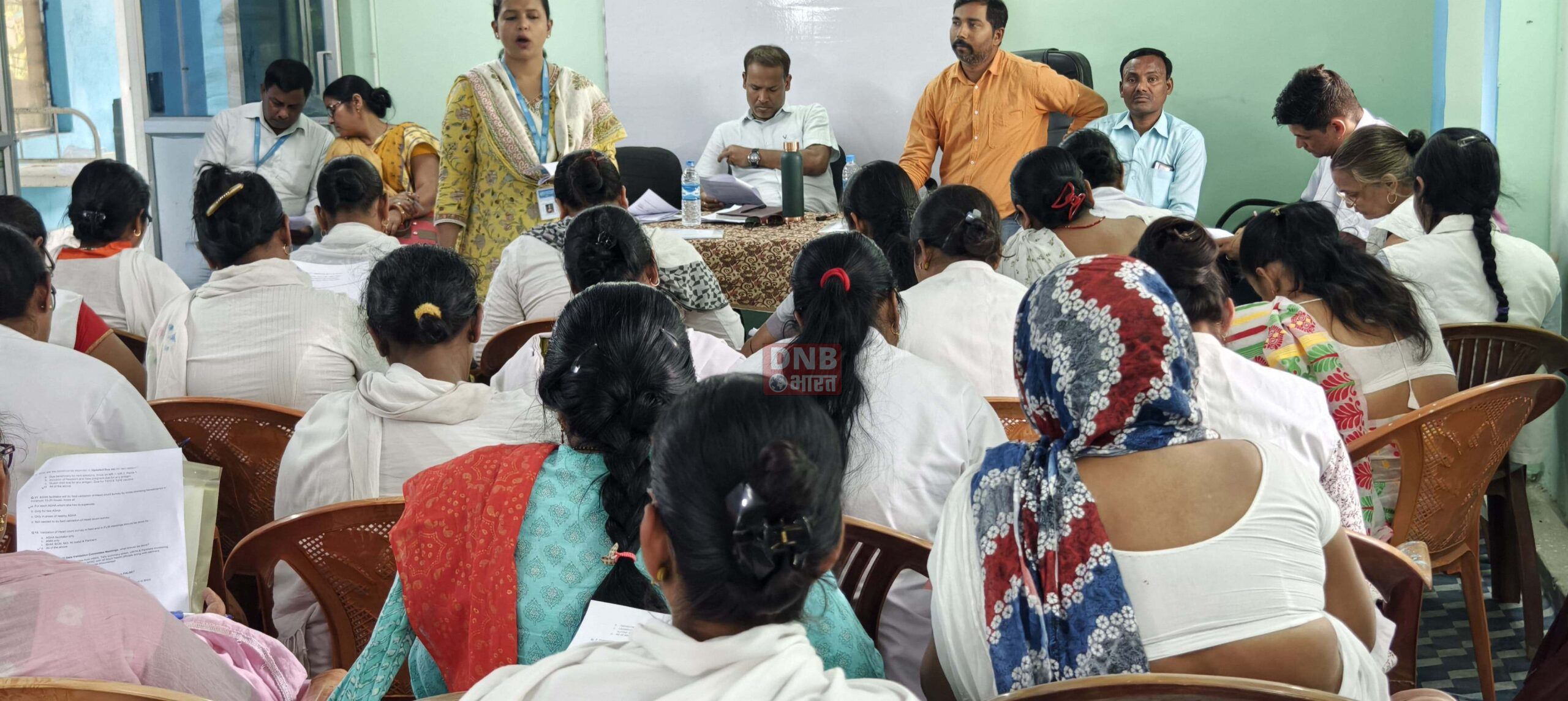 खोदावंदपुर सीएससी में ग्लोबल एलाइंस फॉर वैक्सीन एंड इम्यूनाइजेशन को लेकर डब्लूएचओ के सर्विलांस मेडिकल ऑफिसर के नेतृत्व में एक दिवसीय प्रशिक्षण का किया गया आयोजन 3