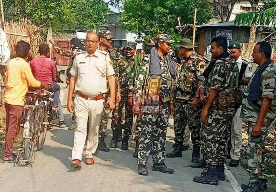 लोकसभा चुनाव को लेकर प्रशासन अलर्ट, दूसरे दिन भी निकाला गया फ्लैग मार्च 2