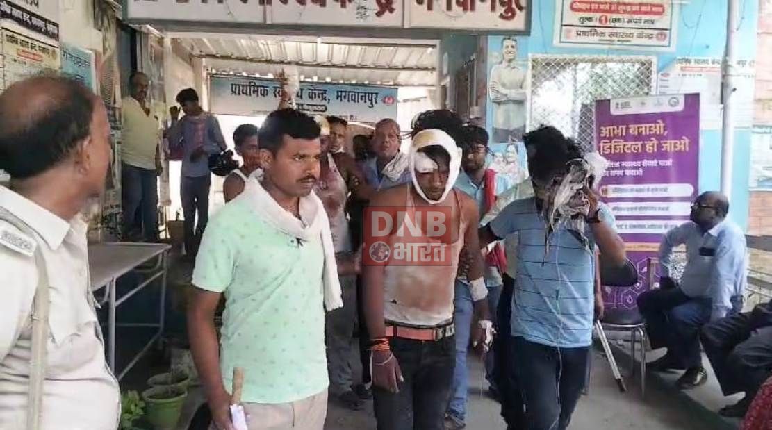 बेगूसराय में अपराधियों ने दहशत फैलाने के लिए किया फायरिंग, ग्रामीणों ने फायरिंग कर रहे अपराधियों को खदेर कर पकड़ा और किया जमकर पिटाई, बाद में किया पुलिस के हवाले 4