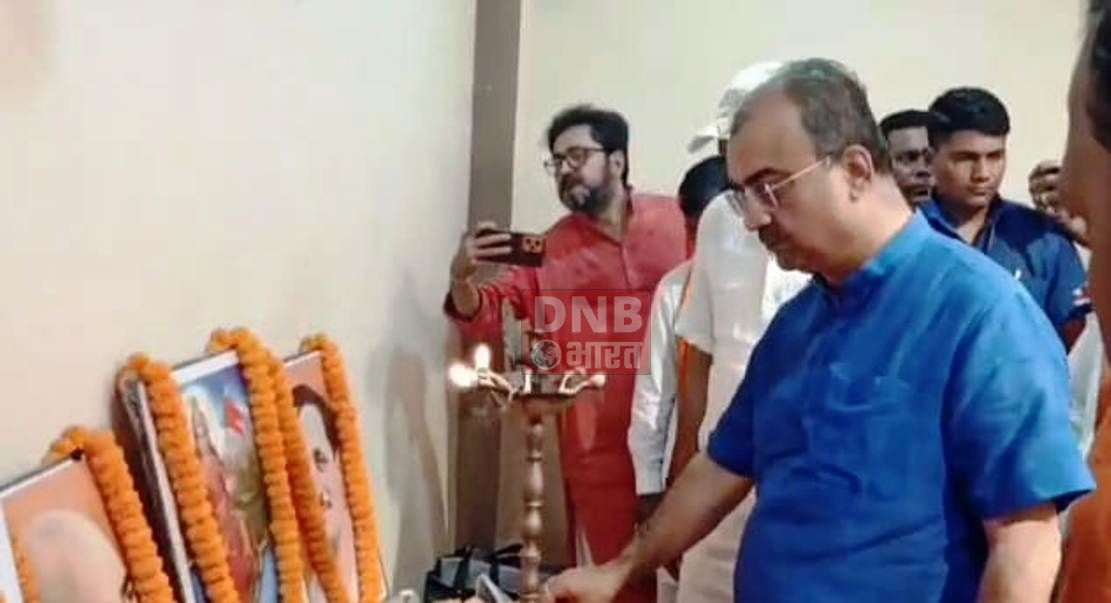 बिहार सरकार के स्वास्थ्य एवं कृषि मंत्री मंगल पांडे एक दिवसीय दौरे पर बेगूसराय पहुंचे 4