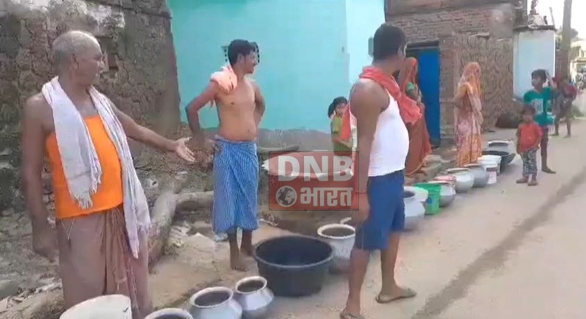 बिहार शरीफ के वार्ड संख्या 50 और 51 में बिजली के कारण पिछले एक सप्ताह से हुई पानी की किल्लत, जनरेटर के सहारे की जा रही है पानी की सप्लाई 3