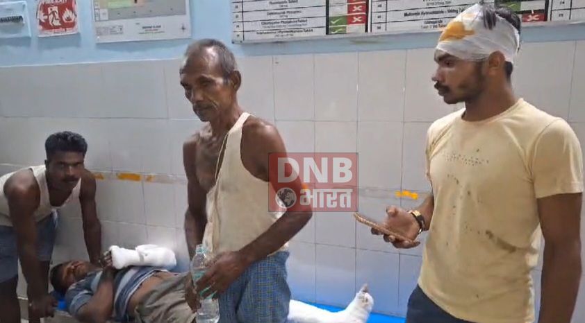 बेगूसराय में जमीनी विवाद में दो पक्षों के बीच जमकर मारपीट, मारपीट में पांच लोग गंभीर रूप से घायल, सदर अस्पताल में भर्ती 4