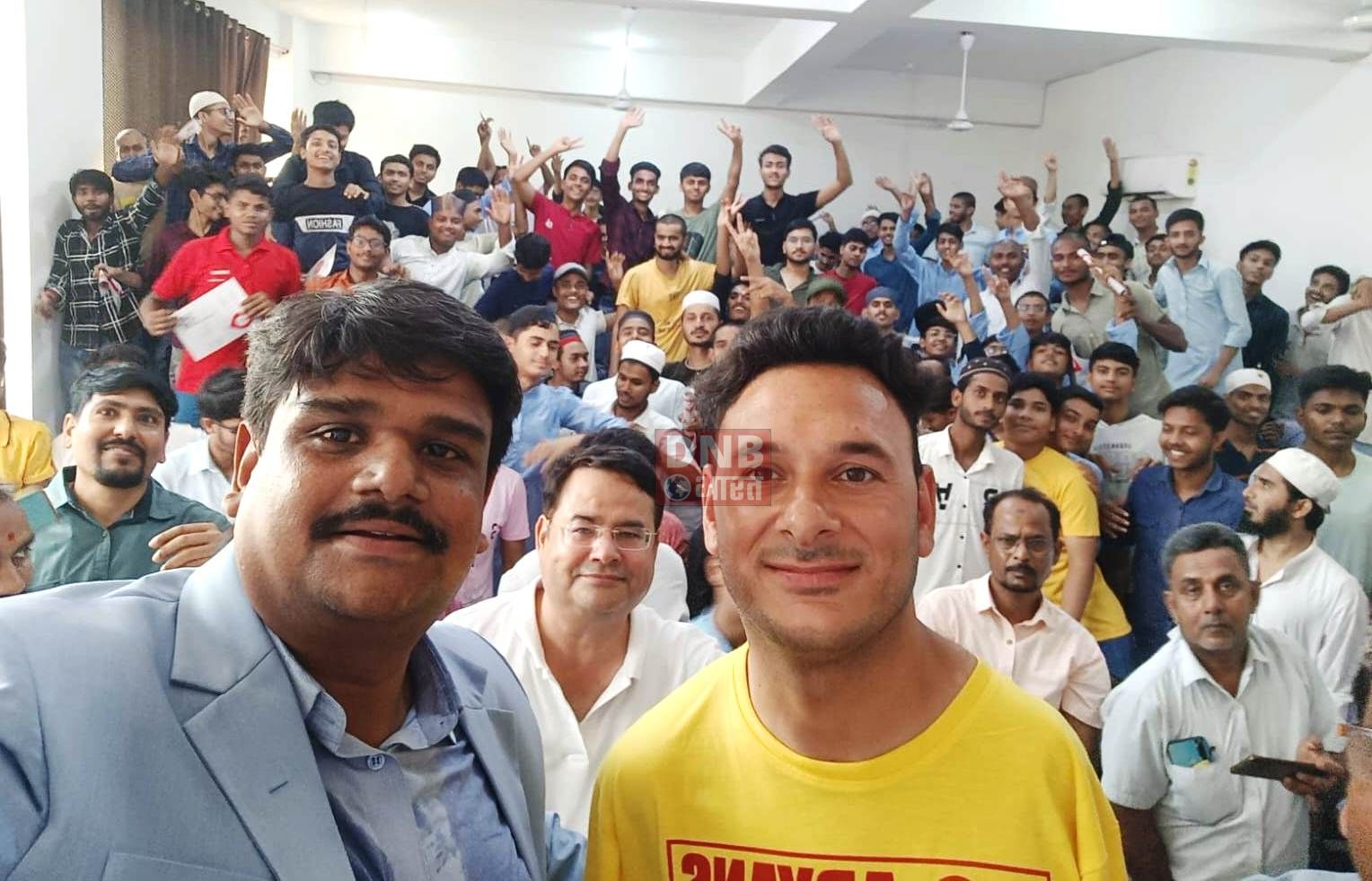 पारा क्रिकेटर आमिर हुसैन लोन का ओवरसीज मेडिकल स्टडी डॉट कॉम  द्वारा भव्य स्वागत 2