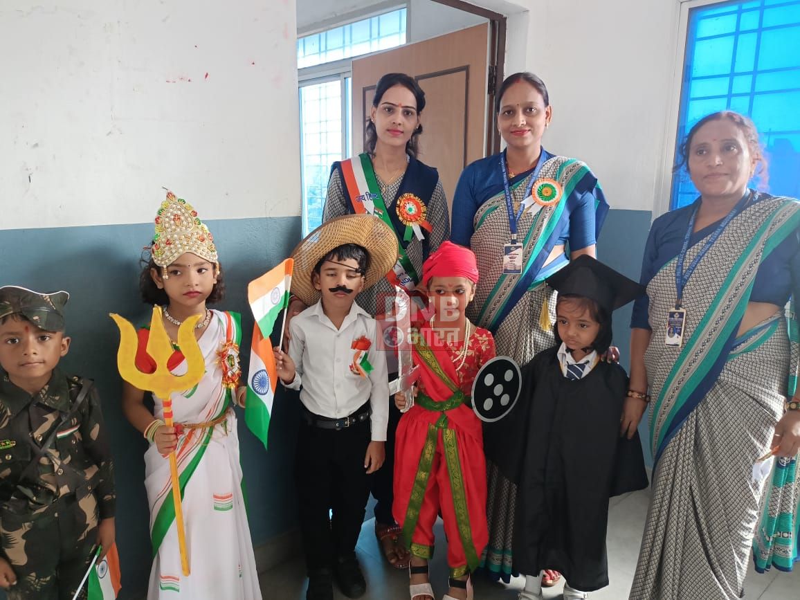 संत पॉल पब्लिक स्कूल तेघड़ा में 78 वें स्वाधीनता दिवस के अवसर पर समारोह पूर्वक किया गया झंडोतोलन 5