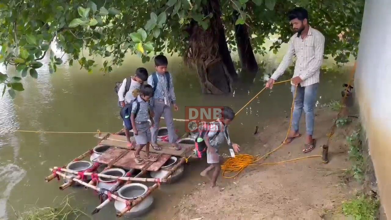 मंत्री श्रवण कुमार के गृह प्रखंड का हाल, जुगाड़ की नाव पर हर रोज जिंदगी का सफर, इस गांव में आने-जाने के लिए नहीं है पुल 4