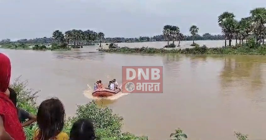 नालंदा: जिलाधिकारी शशांक शुभंकर ने बाढ़ प्रभावित इलाके में बांध कटाव, मरम्मती कार्य प्रगति का किया निरीक्षण 4