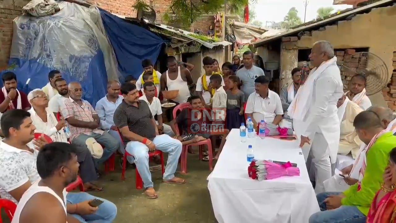बिहार शरीफ के मघडा गांव में मंत्री श्रवण कुमार ने 29 लाख के लागत से बने पीसीसी ढलाई और स्टैंड पोस्ट निर्माण का किया उद्घाटन 3