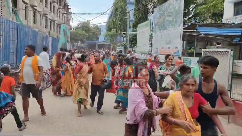 बेगूसराय के सदर अस्पताल में शॉर्ट सर्किट से लगी आग, मरीजों के बीच मची अफरा तफरी का माहौल 2