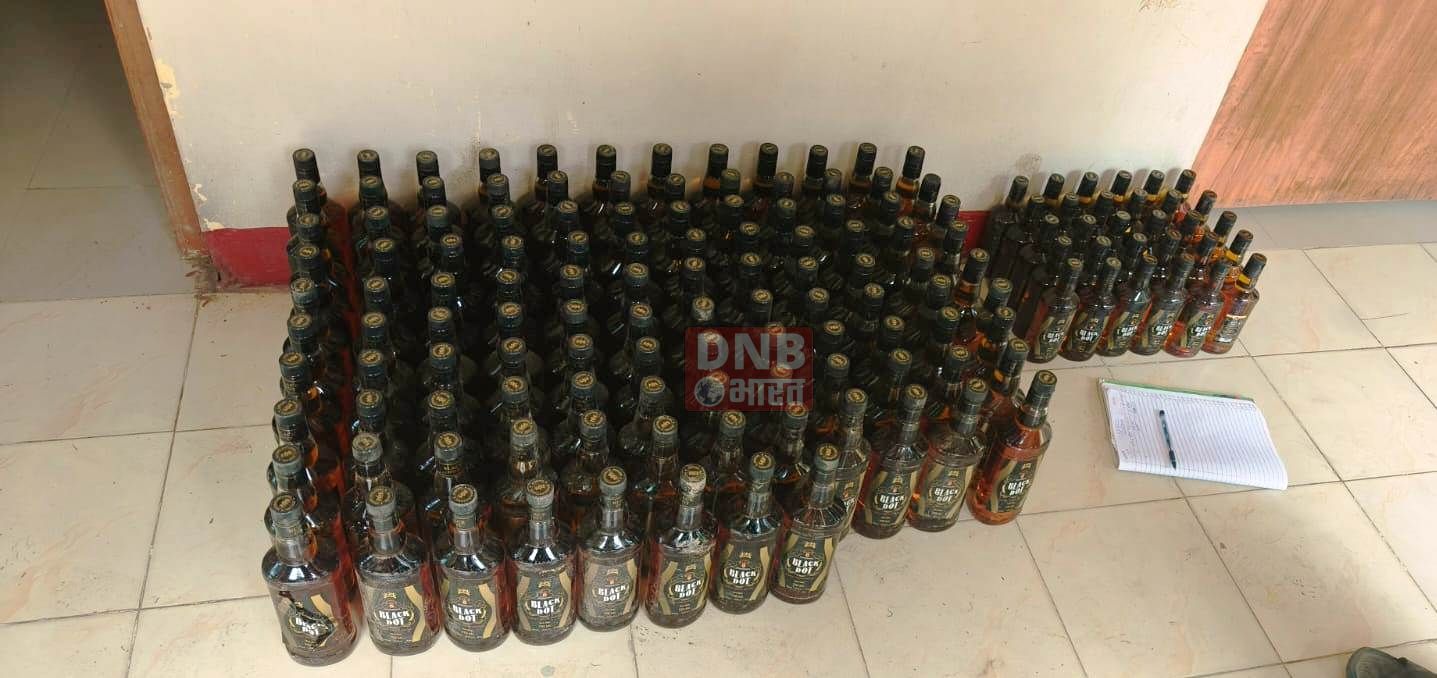 बछवाड़ा पुलिस ने 274 बोतल अवैध शराब किया बरामद, कारोबारी हुआ फरार 2